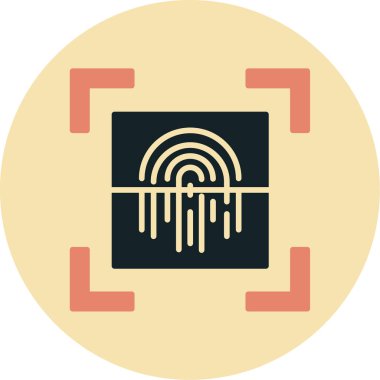 Çip simgesi vektör illüstrasyonu