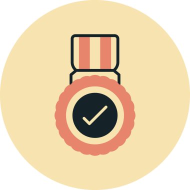 Kronometre Web simgesi basit illüstrasyon