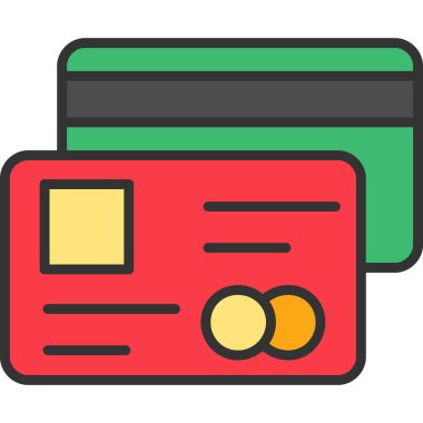 Kredi kartıyla. Basit tasarım