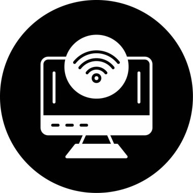 wifi simgesi vektör illüstrasyonu