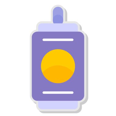 Elektrikli çaydanlık ikonu. Yemek pişirmek için mutfak malzemelerinin vektör çizimi