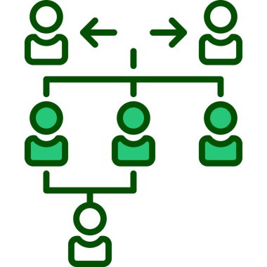 ağ paylaşım simgesi çizimi