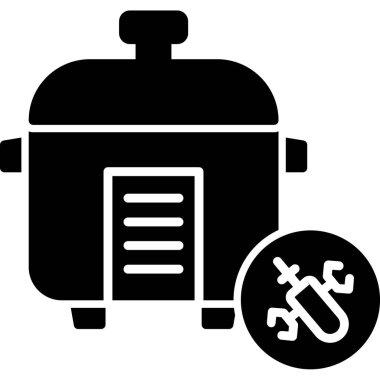 Gıda simgesinin vektör illüstrasyonu