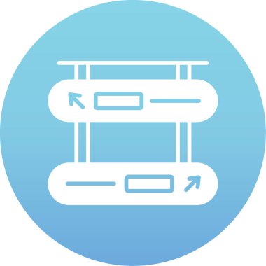 Modern b 'nin vektör illüstrasyonu eksik simgesi