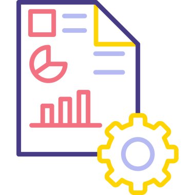 seo modern simgesinin vektör illüstrasyonu