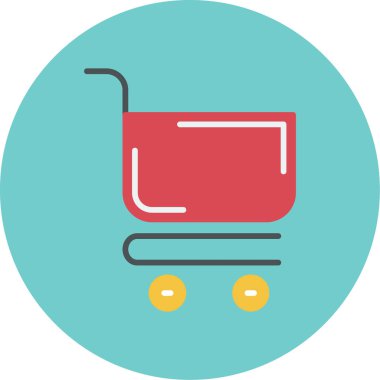 Alışveriş arabası çizimi, simge ögesi