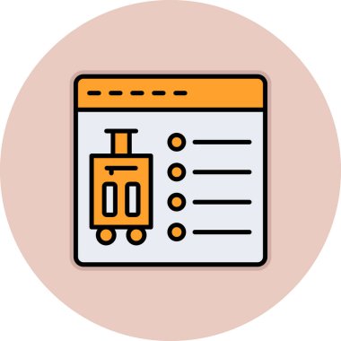 Web tasarımı ve çizgi vektör simgesi.