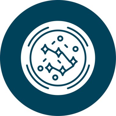 Pusula simgesinin vektör illüstrasyonu