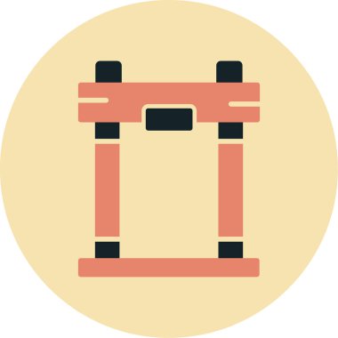 Modern b 'nin vektör illüstrasyonu eksik simgesi