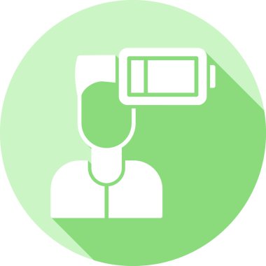 Çağrı merkezi simgesi. vektör illüstrasyonu