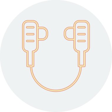 Modern b bujisinin vektör illüstrasyonu