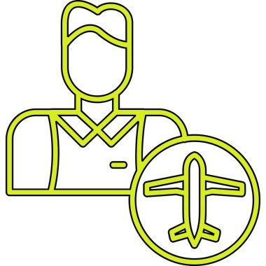 Tıbbi maskeli bir adamın vektör çizimi