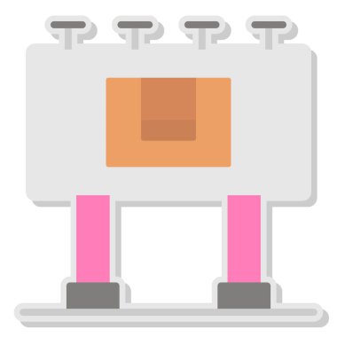 Beyaz arkaplanda vektör simgesi izole edildi