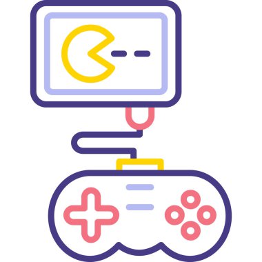 Oyun simgesi. özet tasarımı