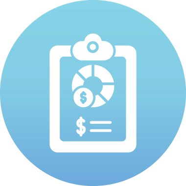 Dolar vektör simgesi modern basit illüstrasyon