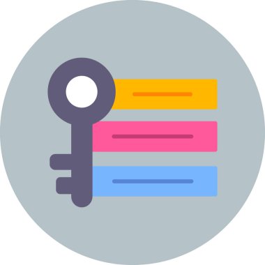 Seo simgesinin vektör illüstrasyonu