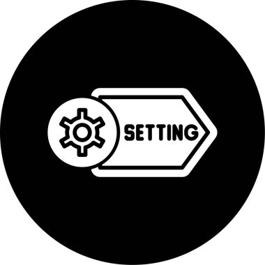 beyaz arkaplanda izole edilmiş modada simge ayarlanıyor. sembol ayarlanıyor.