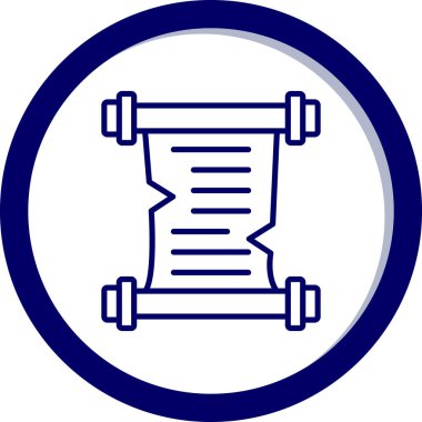 Bir spor makinesi simgesinin vektör çizimi