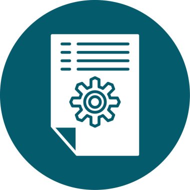 Seo simgesinin vektör illüstrasyonu