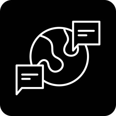 seo modern simgesinin vektör illüstrasyonu