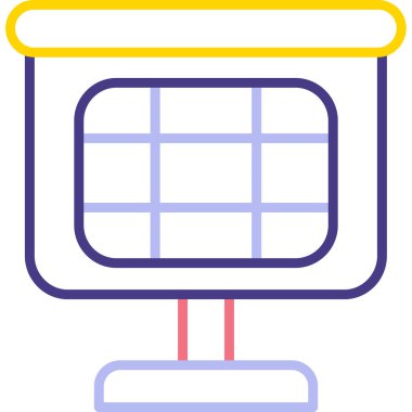 seo modern simgesinin vektör illüstrasyonu