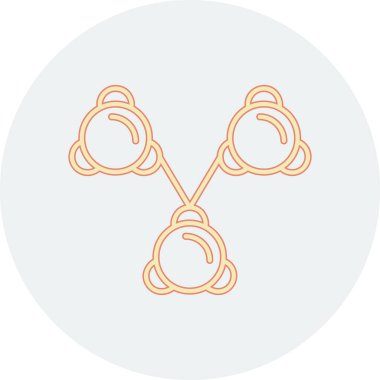 bebek emziği çizgisi simgesi. Çocuk emziği. bebek vektör çizimi. tasarım biçimi, simge, logo, sembol ve picangram.