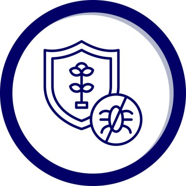 Bir b eksikliği simgesinin vektör çizimi