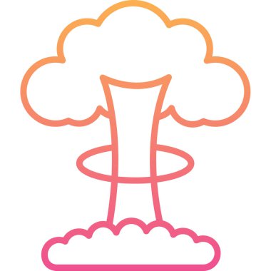 Bomba simgesi vektör illüstrasyonu