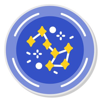 Yıldız. Web simgesi basit illüstrasyon