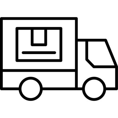 kamyon simgesi çizimi