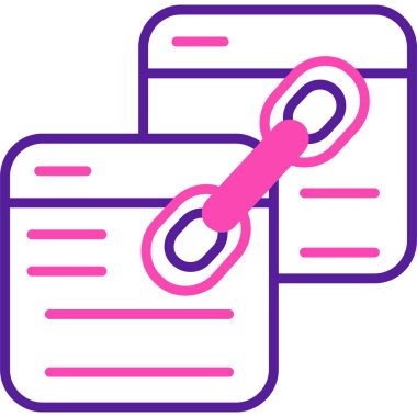 Belge. Web simgesi basit illüstrasyon