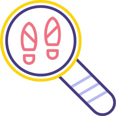 vektör Arama Simgesi illüstrasyonu