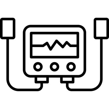 elektrik prizi simgesi. Beyaz arkaplanda izole edilmiş web tasarımı için eklenti vektör simgesi