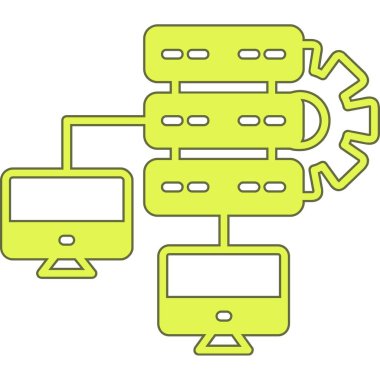 ağ paylaşım simgesi çizimi