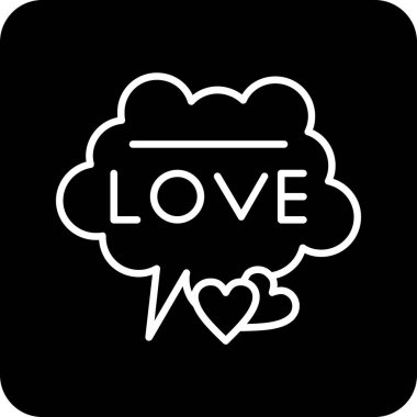 Moda tarzı izole edilmiş arkaplanda aşk simgesi