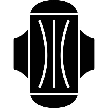 araba lastiği simgesi, vektör illüstrasyonu