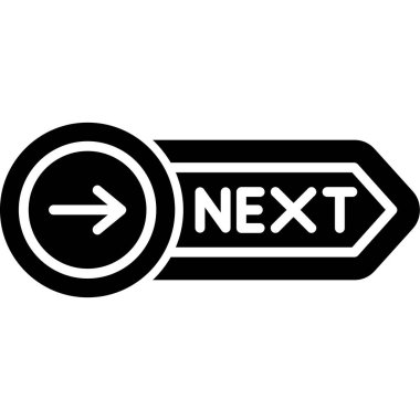 Sonraki vektör satırı simgesi