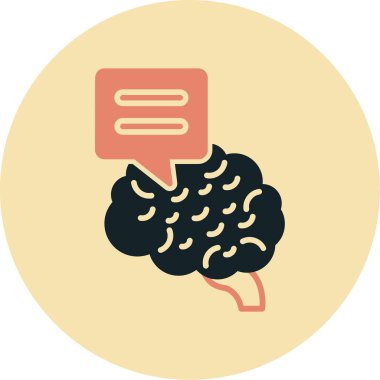 Bulut simgesi vektör illüstrasyonu