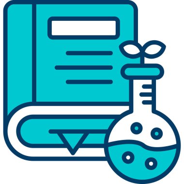 Kitap. Web simgesi basit illüstrasyon