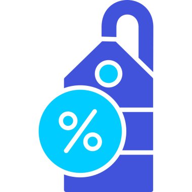 indirimli indirim simgesi