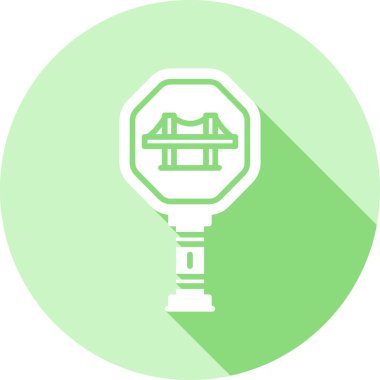 Modern yapı simgesinin vektör illüstrasyonu