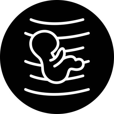 Bebek simgesi, vektör illüstrasyonu