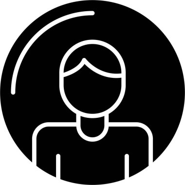 Maskeli ve maskeli bir kişinin vektör çizimi.