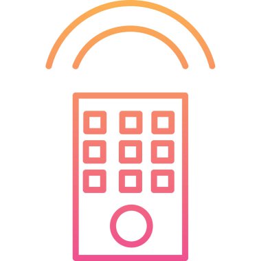 Basit vektör illüstrasyon seosu