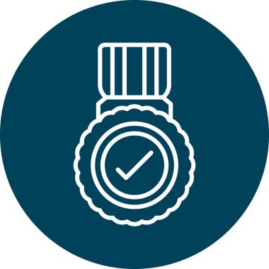 Alarm saati simgesi vektör illüstrasyon grafik tasarımı