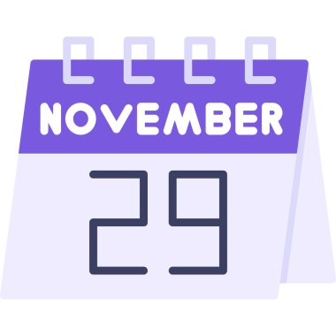 Takvim simge tasarlamak vektör