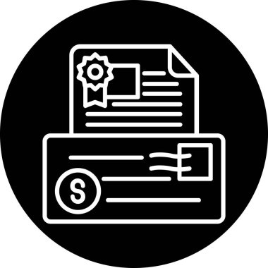 Vektör belgesi Simge illüstrasyonu