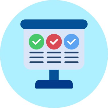 iş yönetimi simgesi vektör illüstrasyonu