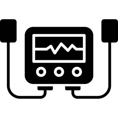 Radyo vektör satırı simgesi