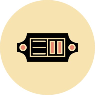 Modern b 'nin vektör illüstrasyonu eksik simgesi